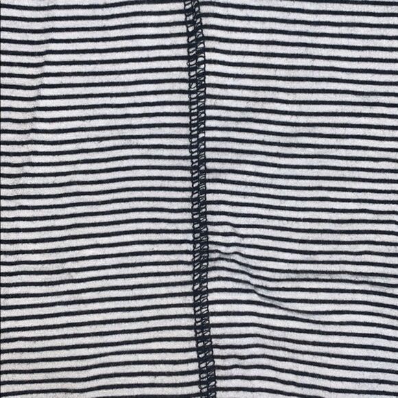 One Clothing white and black striped t-shirt | Sz M - Picture 3 of 6